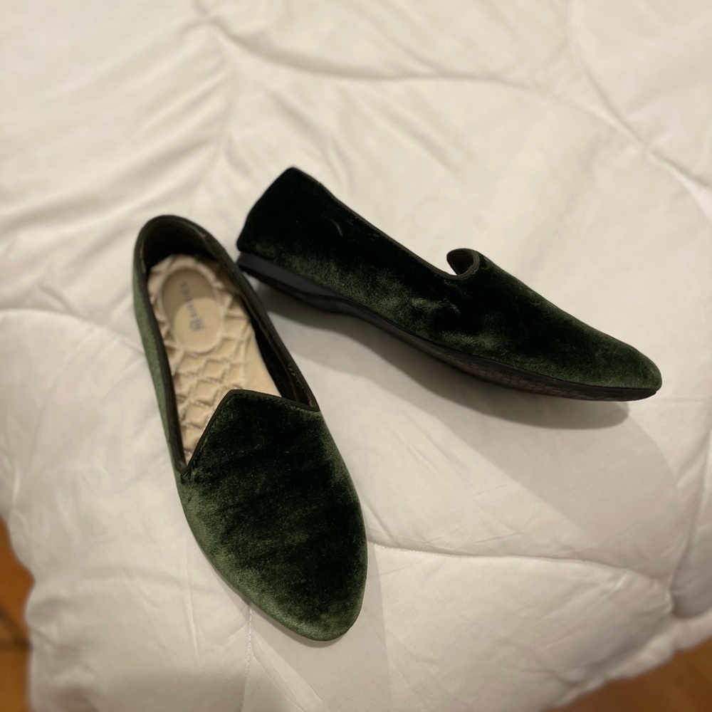Birdies Heron Flat - Emerald green 7.5